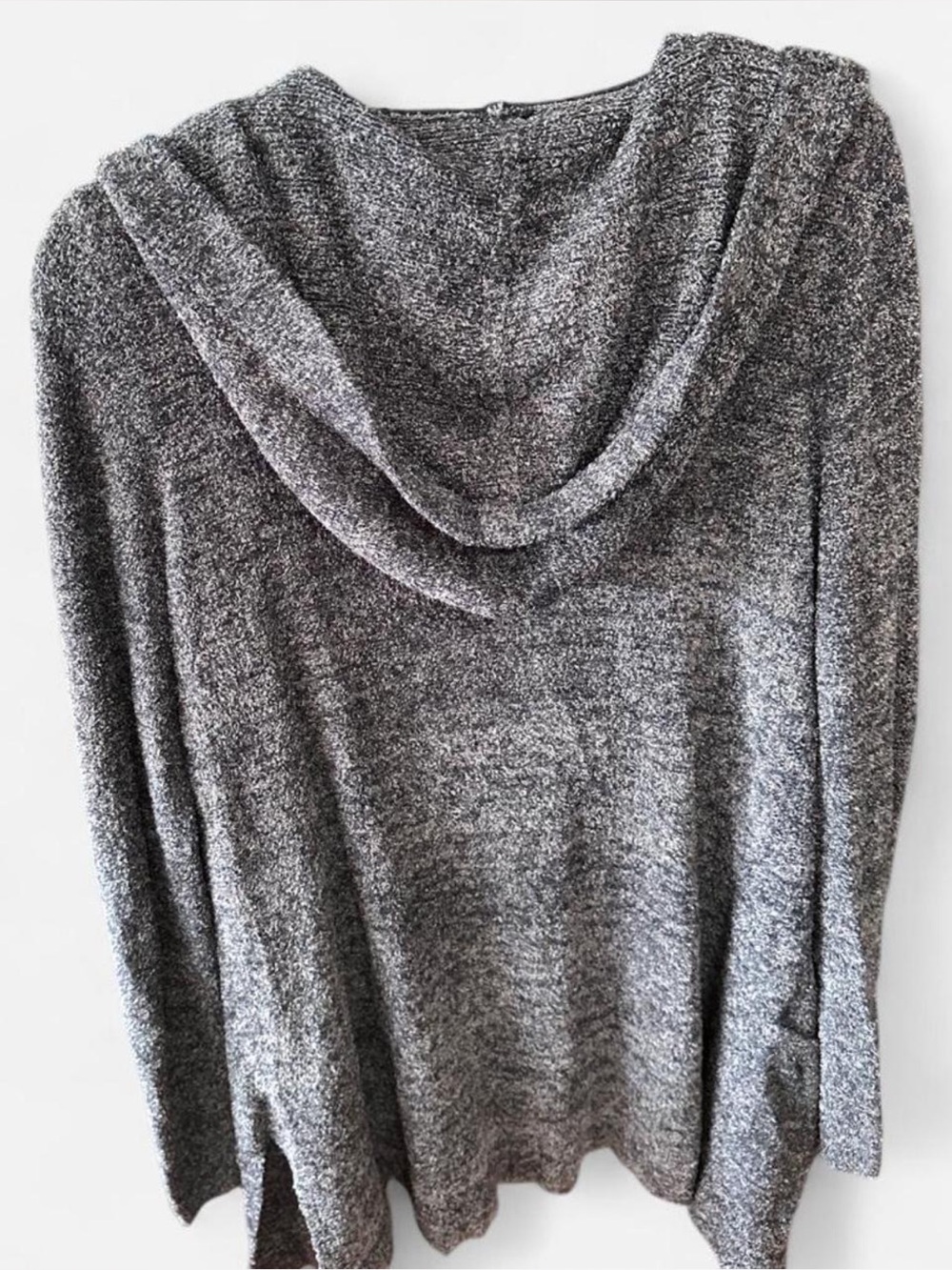 NWOT Barefoot Dreams Cozy Chic Lite Hooded Knit Cardigan - Size M - Picture 5 of 6